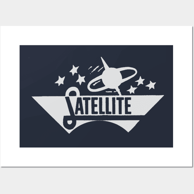 Satellite Records Wall Art by MindsparkCreative